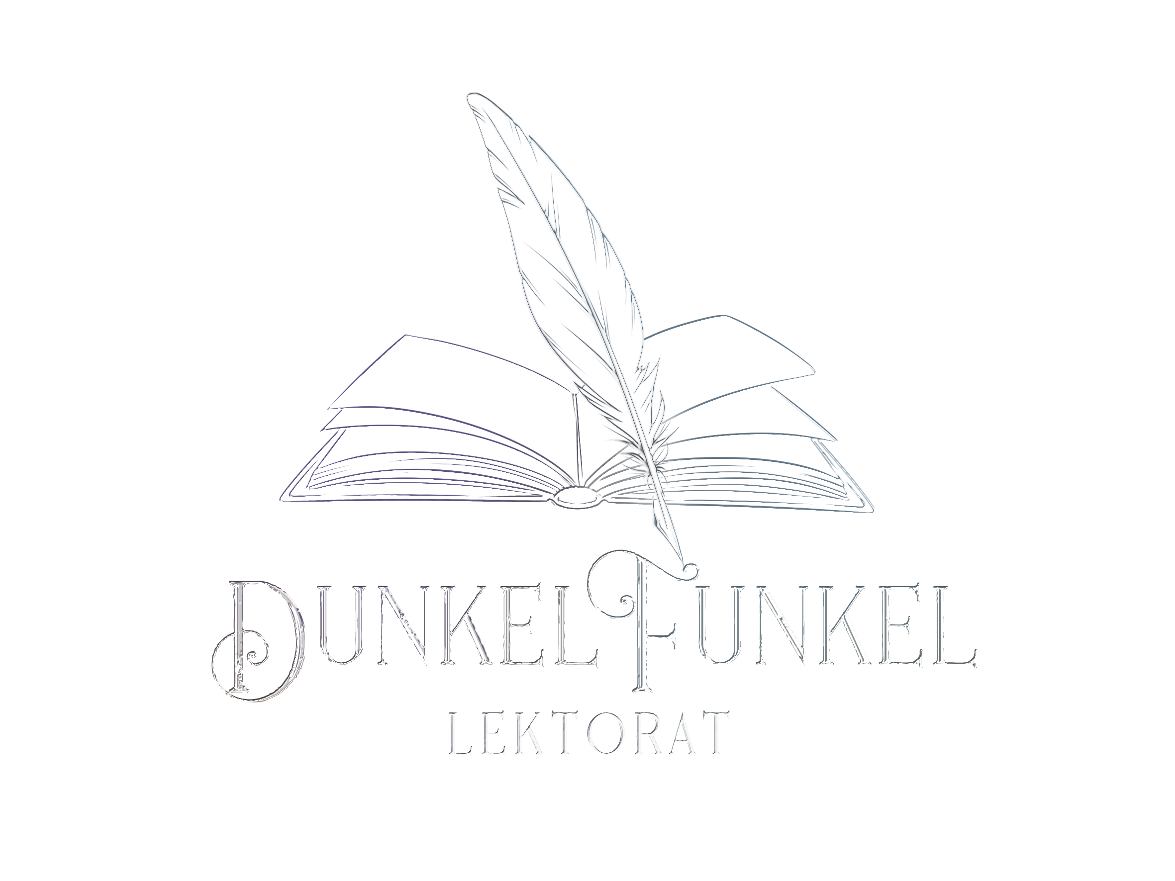 Logo Lektorat Dunkelfunkel